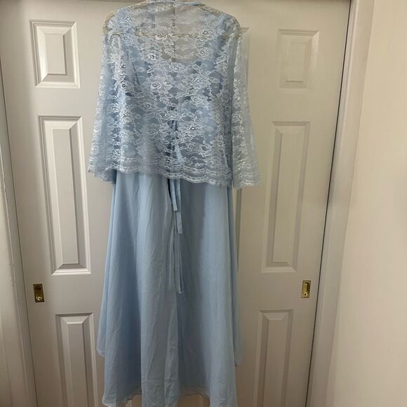 HY 2 Piece High Low Mother of The Bride Dress for Wedding /Formal Dresses Jewel - Picture 5 of 10